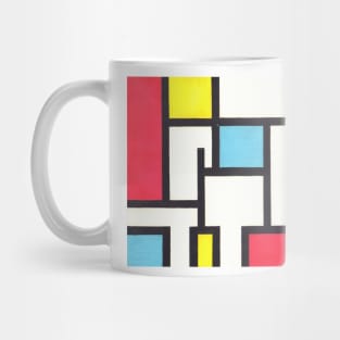 Tribute to Mondrian II Mug